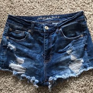 American eagle jean shorts